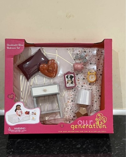 Our generation doll bed - doll, and